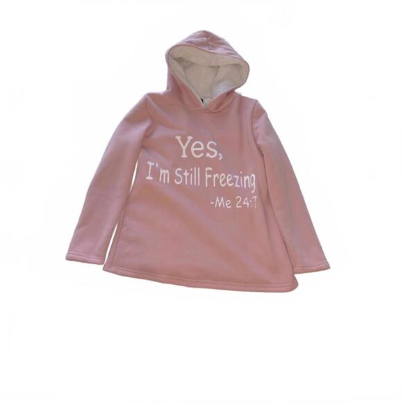 Sweaters - Freezing 24/7 furry hoodie